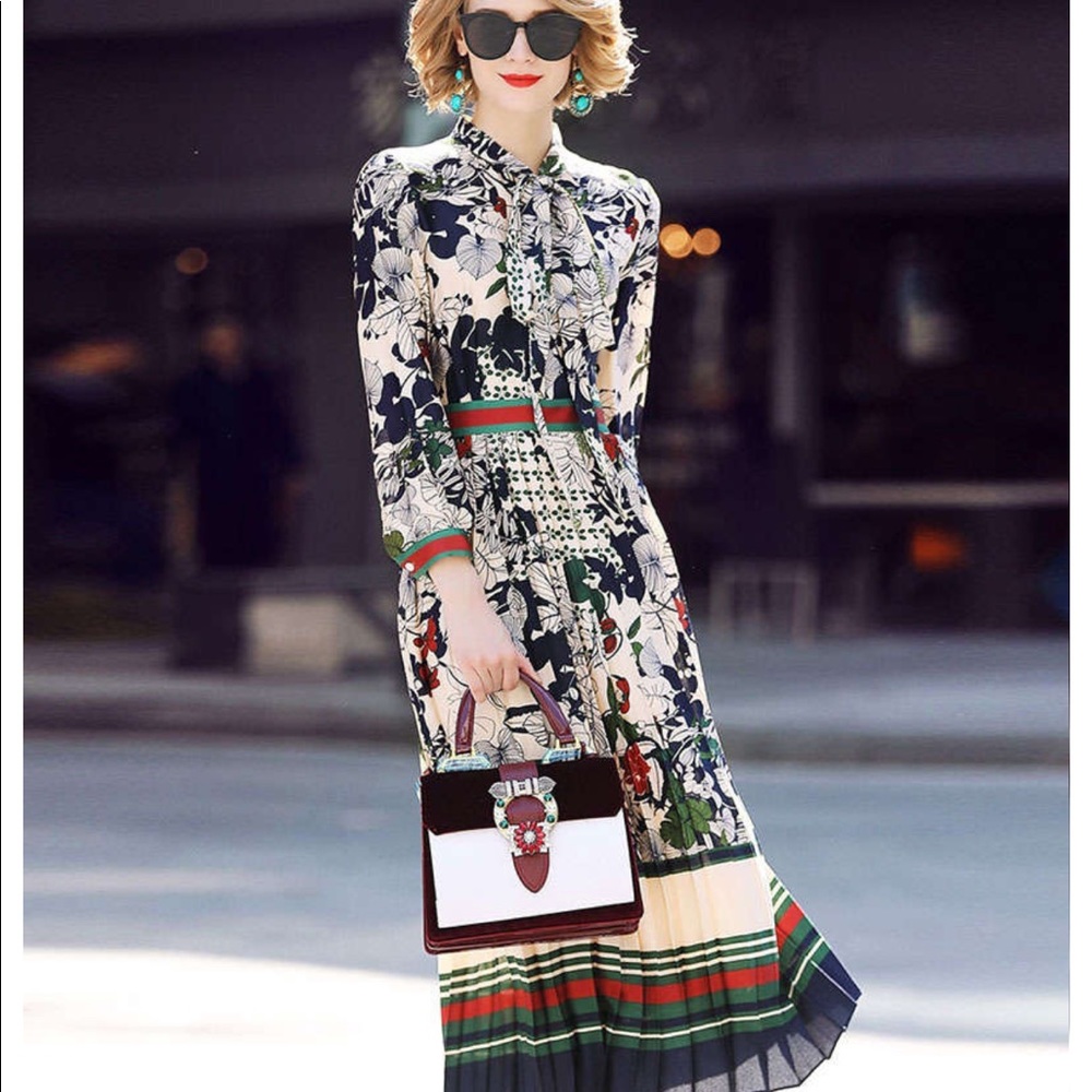 Tie Fashion Dress